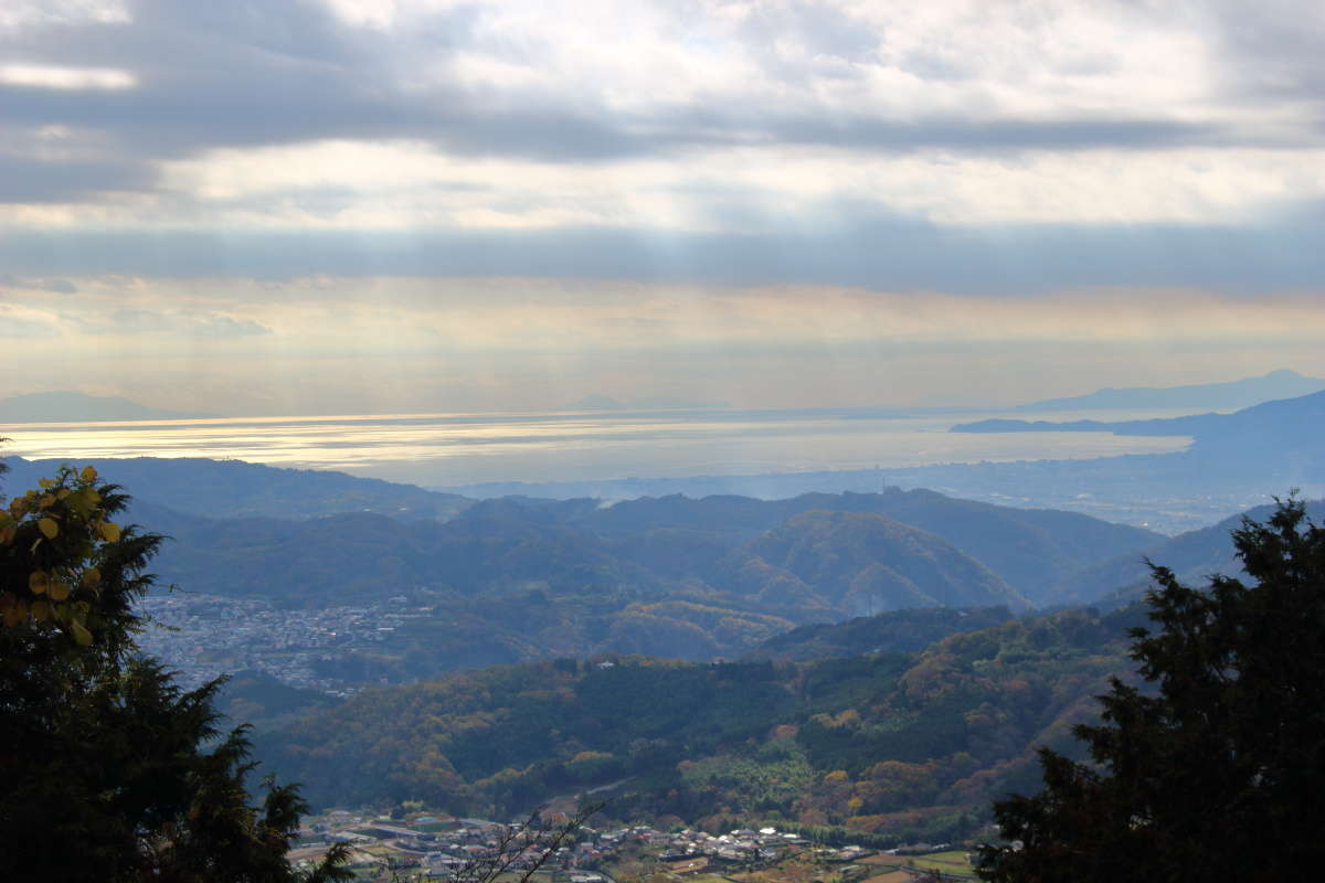 「大観望」からの相模湾の眺め