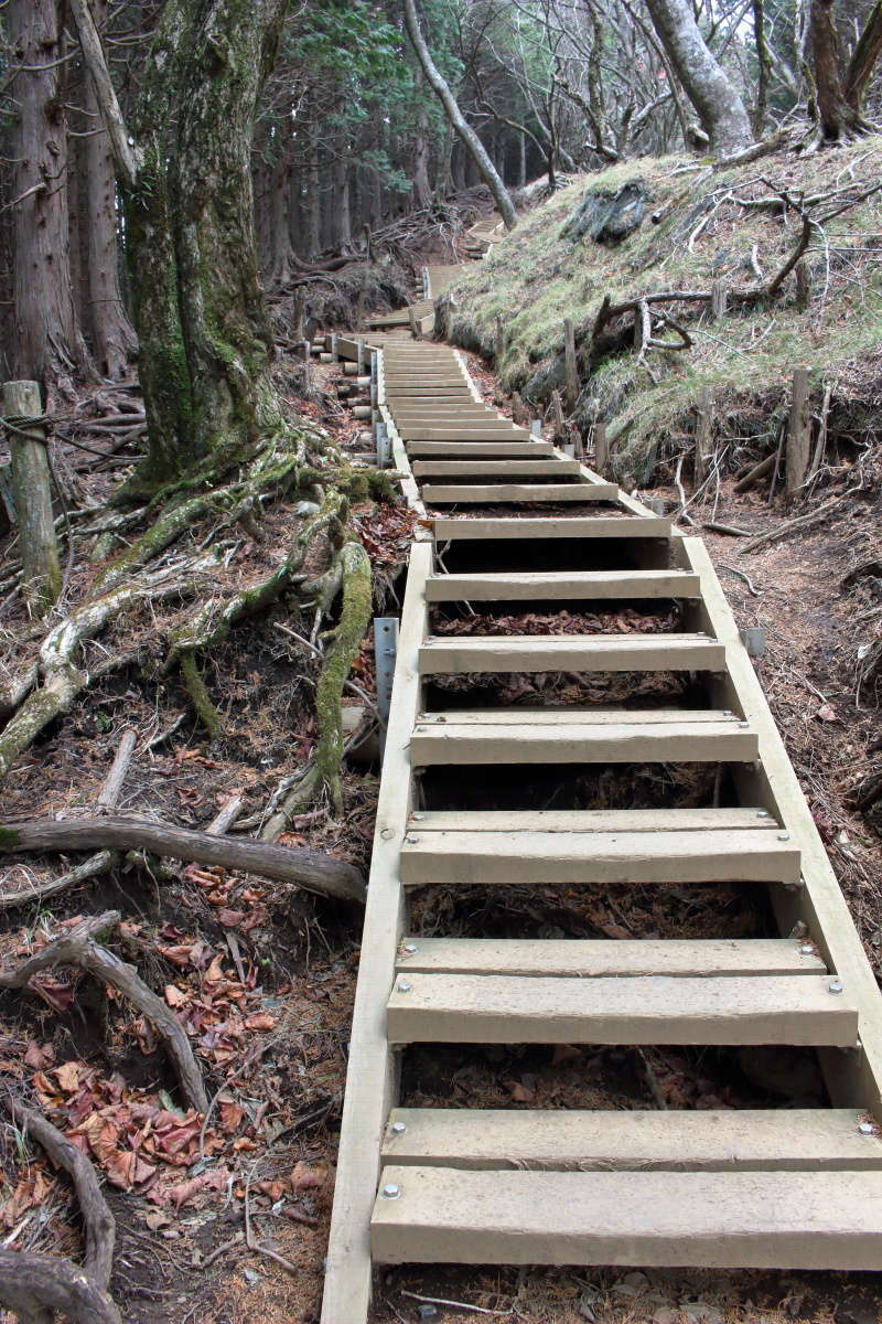 下山してくる人が多くなってきました