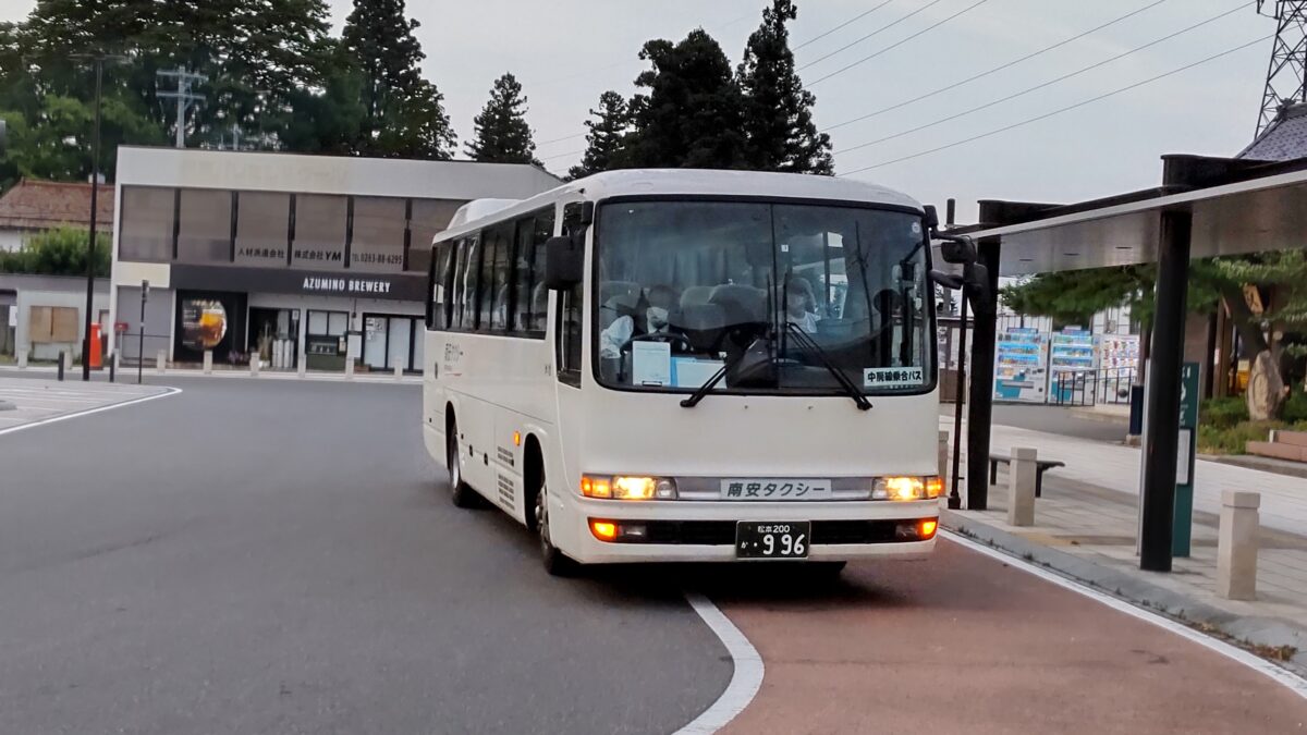 穂高駅～中房温泉を結ぶバス