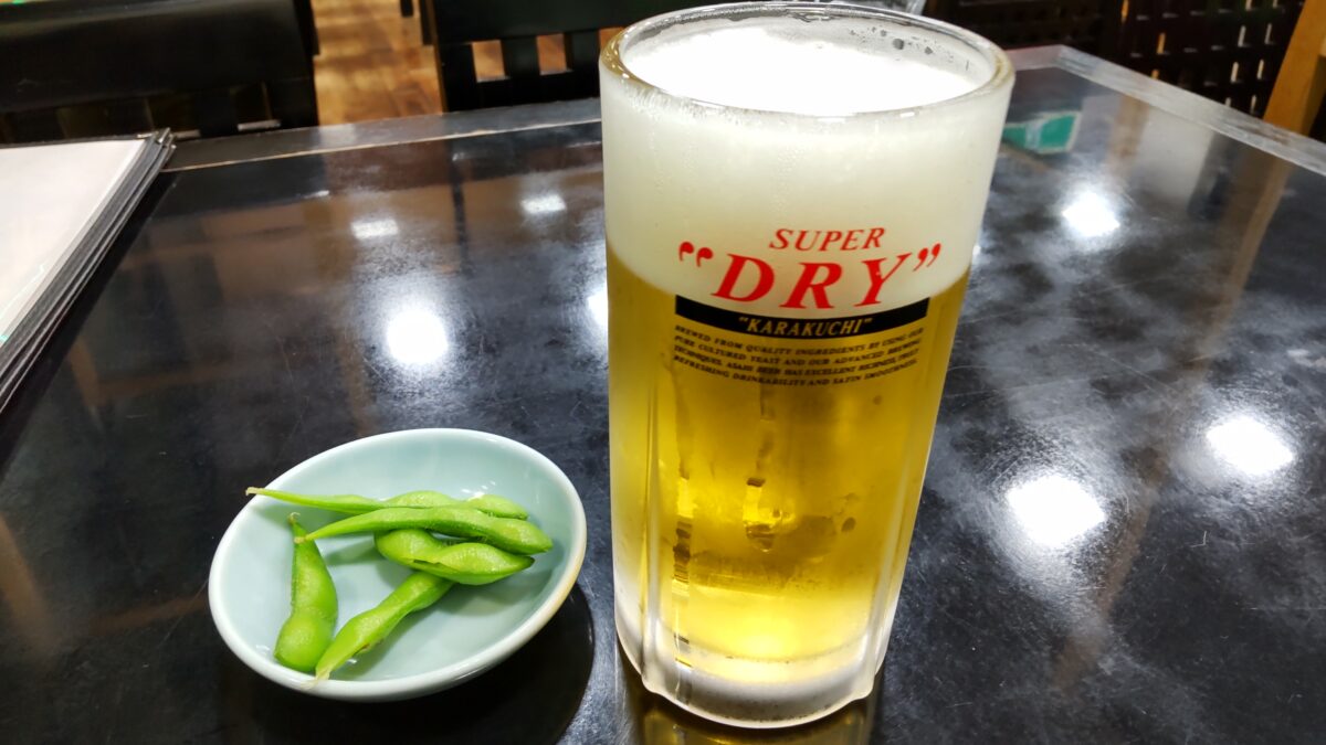 東武日光駅近くのお店で乾杯！