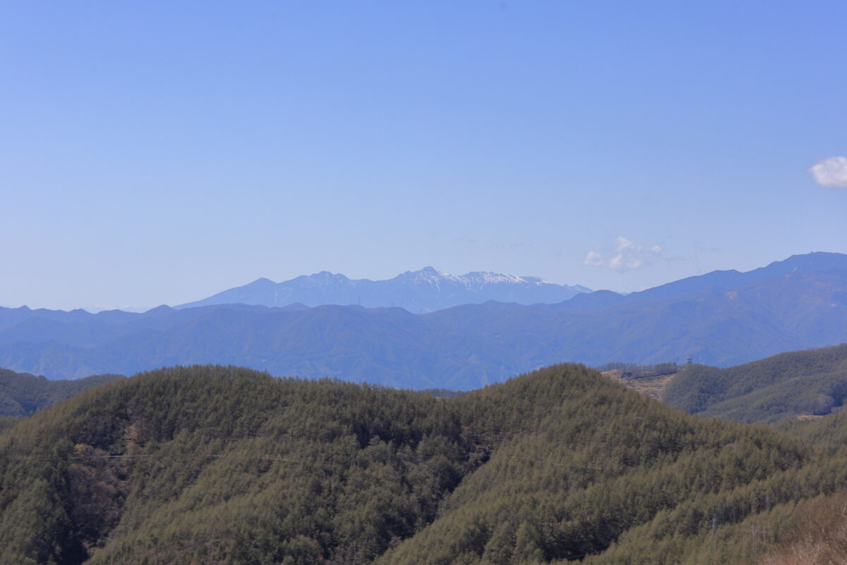 湯ノ沢峠のお花畑から眺める八ヶ岳