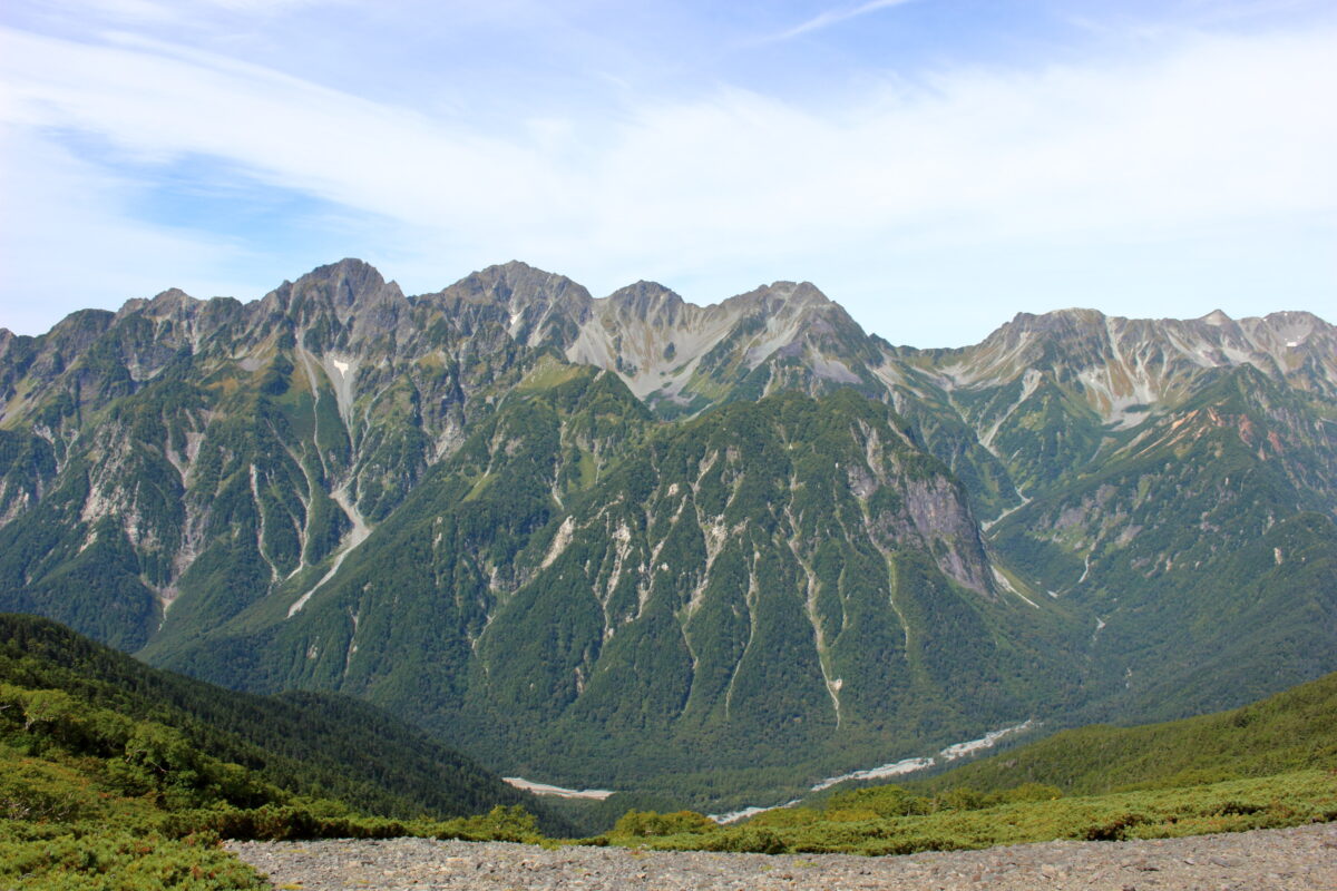 北アルプス 徳澤にテント泊して蝶ヶ岳から絶景を眺める山旅 蝶ヶ岳 絶景登山編 ひさのゆる登山日記